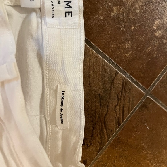 FRAME Denim "Le Skinny de Jeanne" White Jeans - Picture 5 of 10